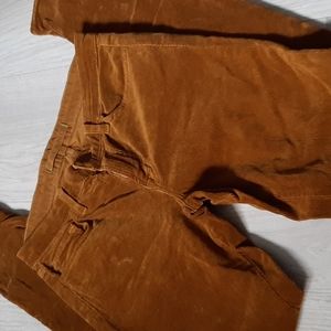 Jbrand  tan corduroy pants